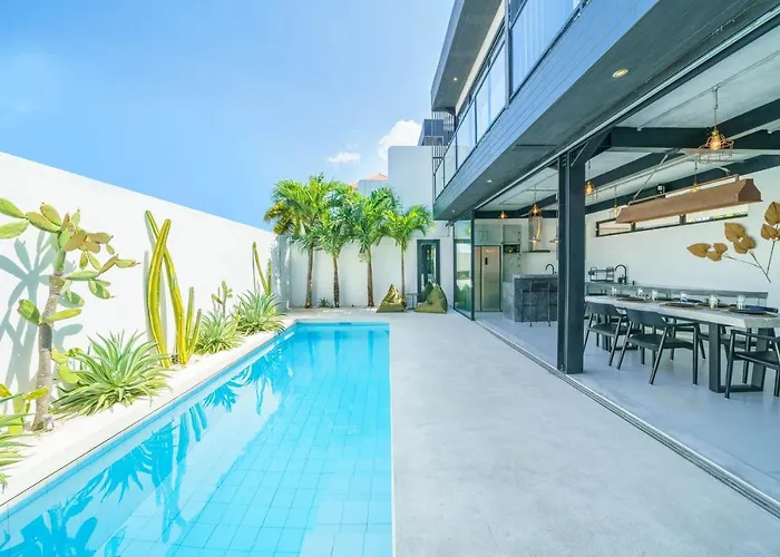 Villa Bali Townhouse 3 - Modern 2br With Pool - Perfect Location Canggu (Bali)